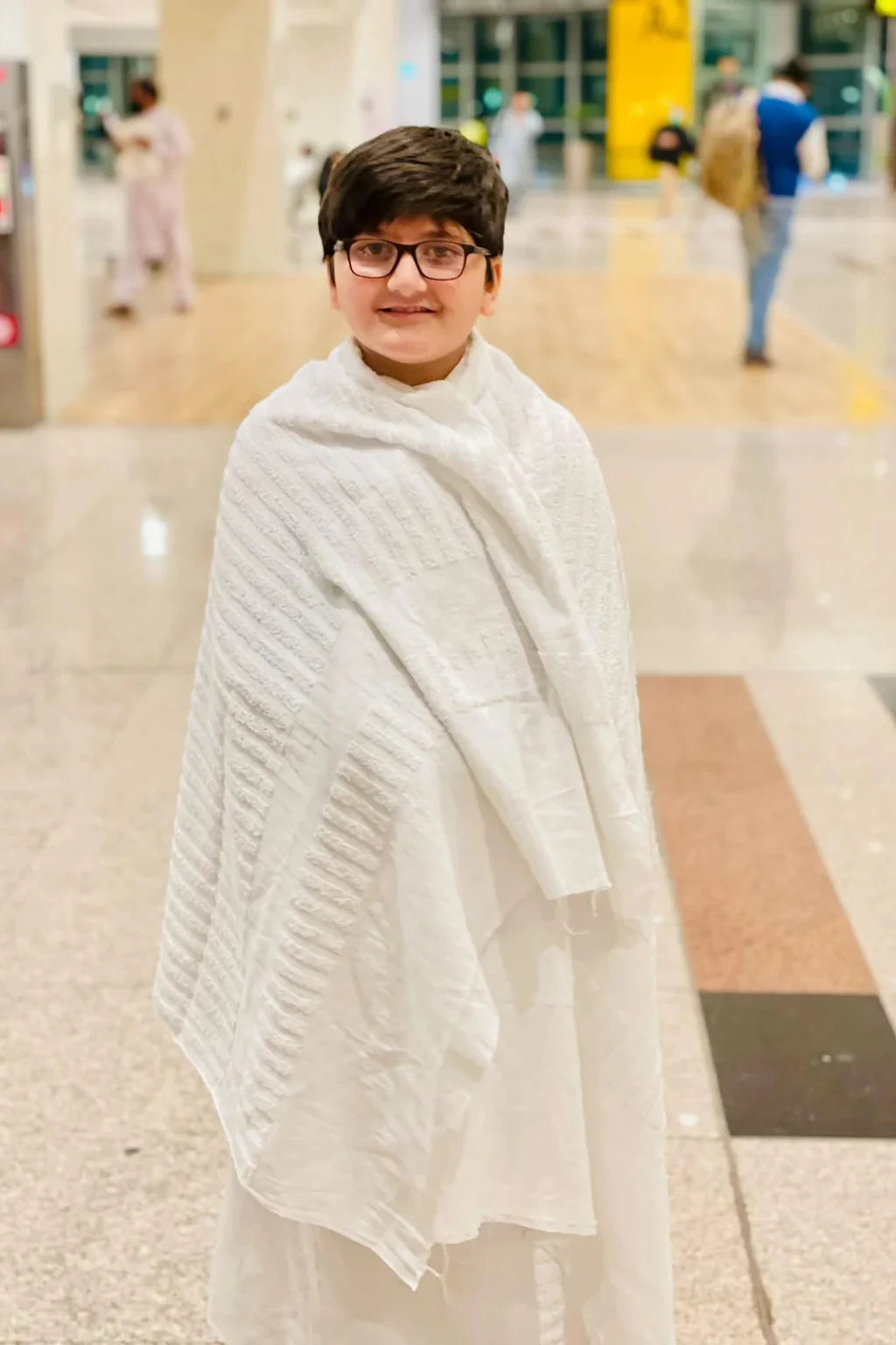 Kids unstitched Ehraam (40x80)