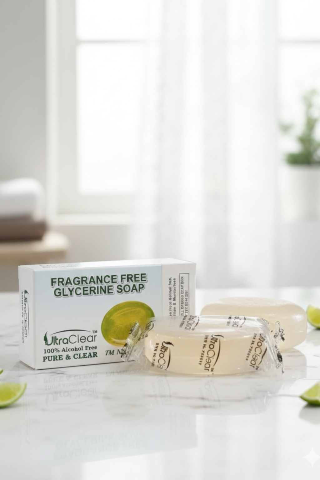 Fragrance free soap