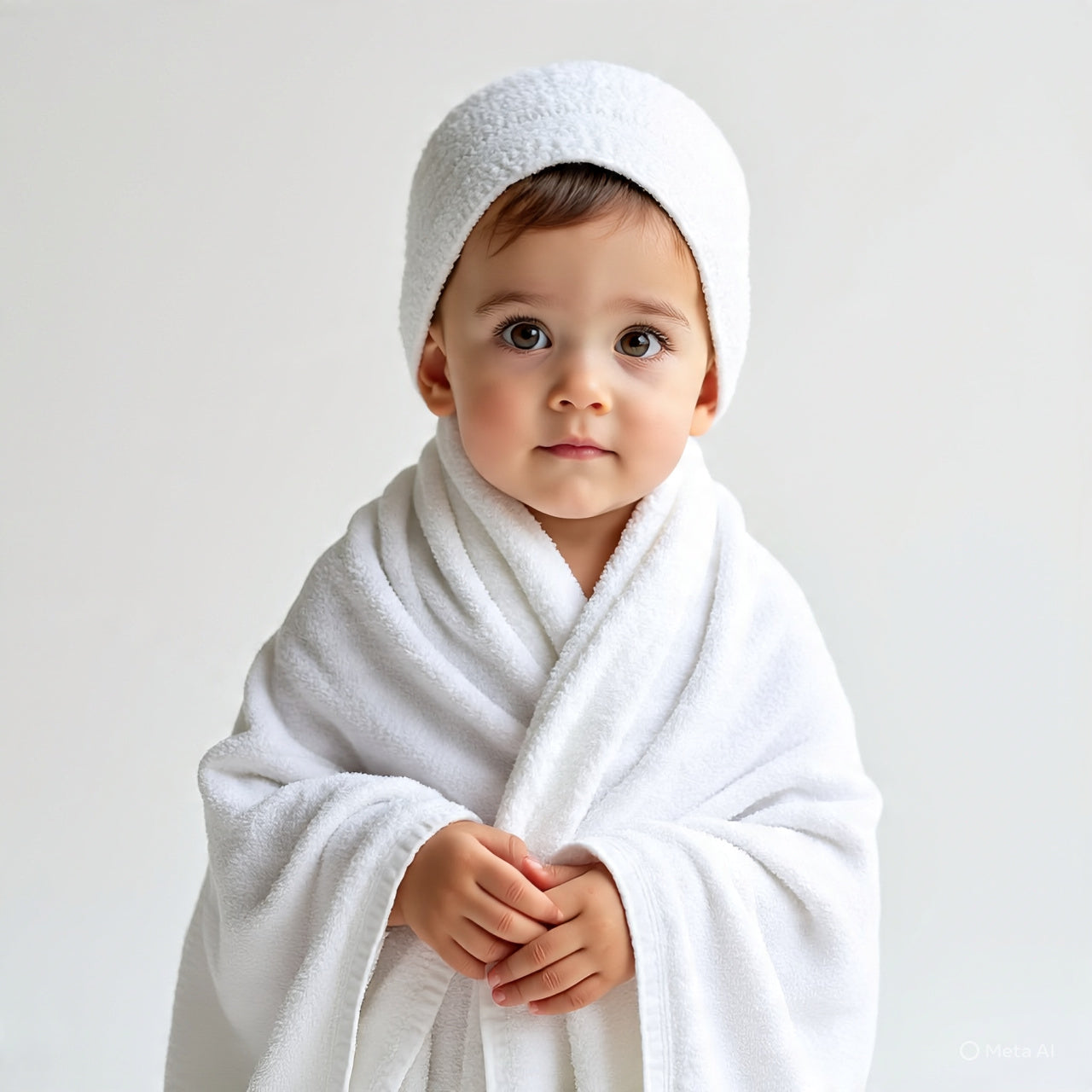 Kids Ihram (2.5 to 4 years) - Premium Soft Towel Ihram