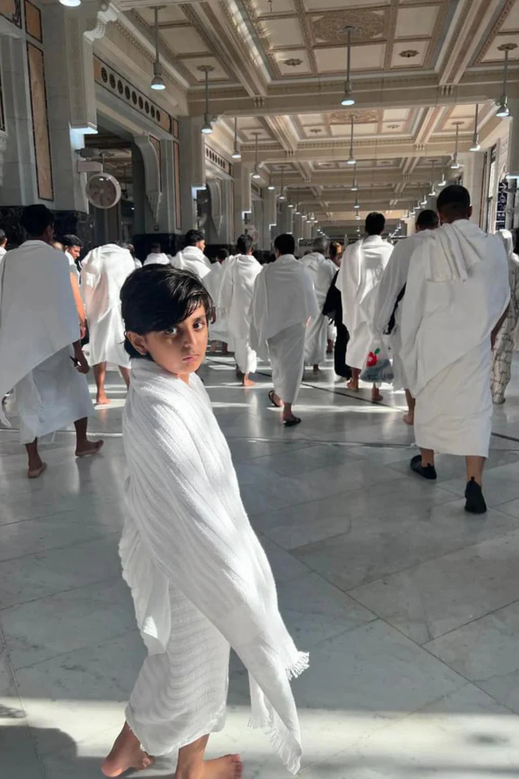 Kids unstitched Ehraam (25x50)