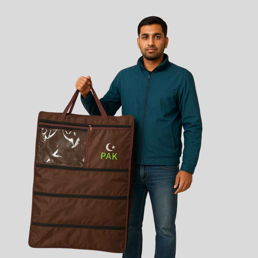 Single fold luggage bag