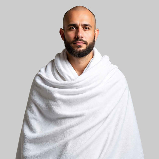 Misiri Ihram for Gents - Premium Quality - 100% Cottom - Anti-Slip Material